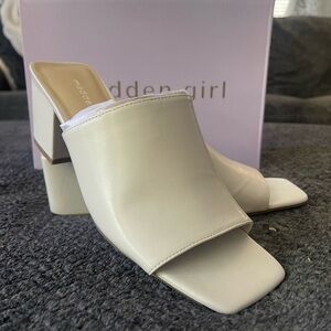 Madden Girl Taz Mule Heel Sandal